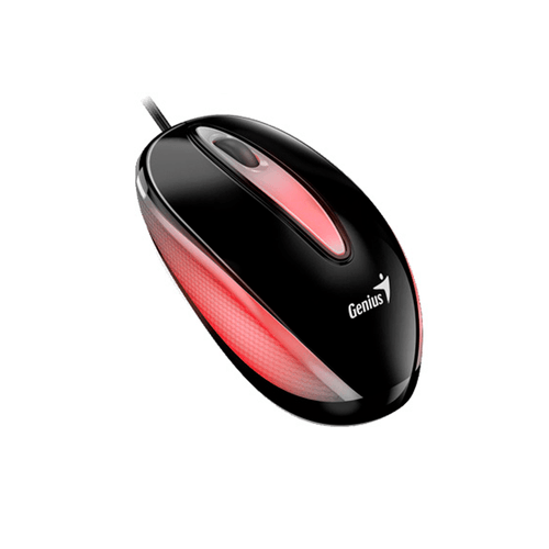 MOUSE GENIUS DX-MINI USB BLUEEYE RGB NEGRO