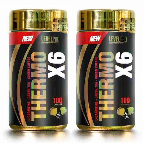 PACK LEVEL PRO - 2 THERMO X6 FRASCO DE 100 CÁPS. C/U