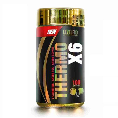 Thermo X6 Temogénico Level Pro 100 Cápsulas