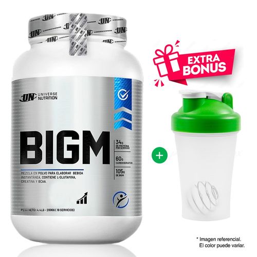 BIGM CONSTRUCTOR MUSCULAR 2KG VAINILLA + SHAKER