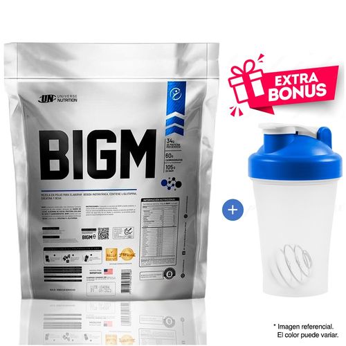 Ganador de Peso Universe Nutrition Bigm 3 Kg Cookies & Cream