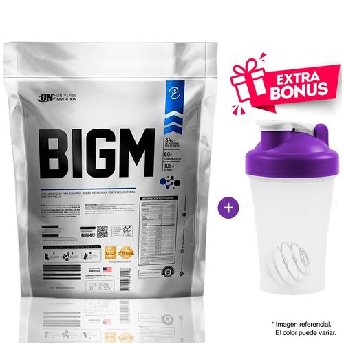 BIGM CONSTRUCTOR MUSCULAR 3KG VAINILLA + SHAKER