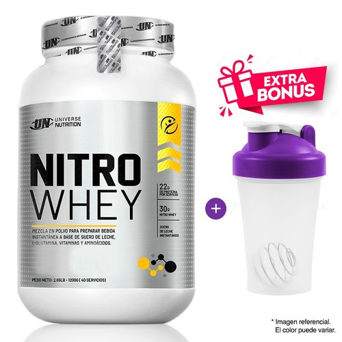 Proteína Universe Nutrition Nitro Whey 1.1 Kg Chocolate