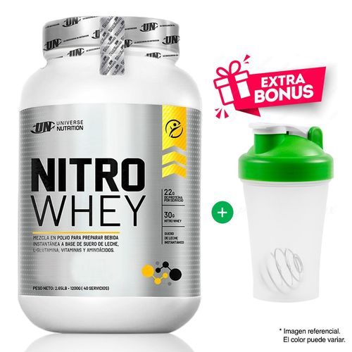 NITRO WHEY 1.1KG SUERO DE LECHE VAINILLA