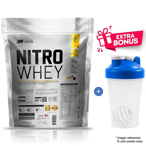 Proteína Universe Nutrition Nitro Whey 5 Kg Vainilla