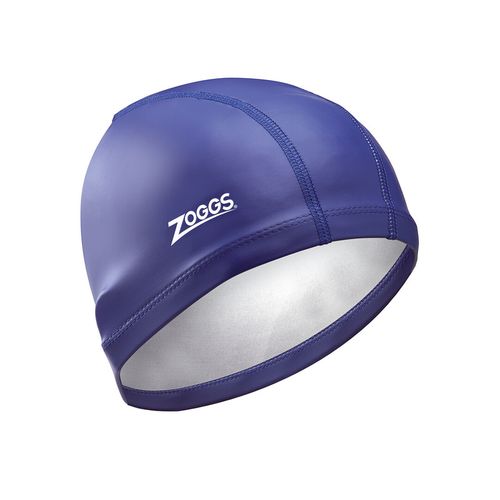 Gorro de Natación Zoggs Nylon-Spandex Pu Coated Cap Azul Marino