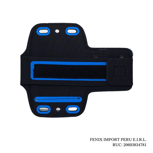 Bracera Deportiva Armband Ajustable Para Celular 6 Pulgadas Naranja
