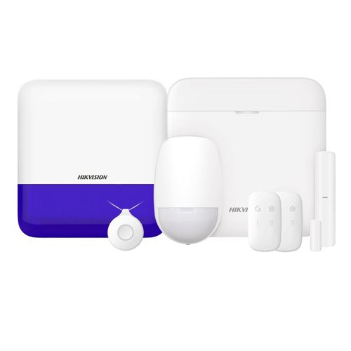 KIT ALARMA INALAMBRICA HIKVISION DS-PWA64-Kit-WB 64 ZONAS WIFI-GPRS