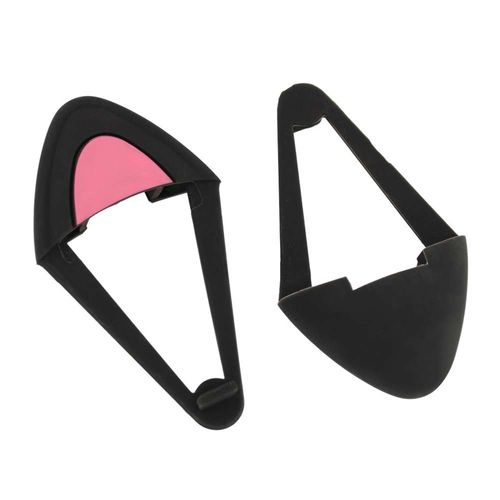 Orejas de gato Izuum x2 para audífonos on ear y over ear, negro