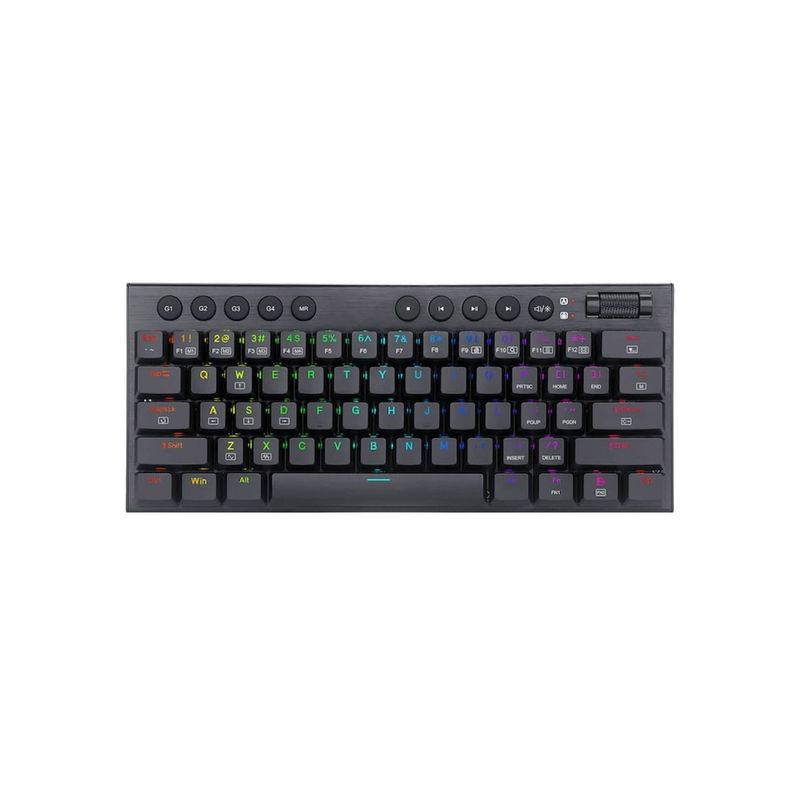 Teclado-Gamer-Redragon-Horus-Mini-60--Cableado-English-K632-Rgb-Black-Red-Switch