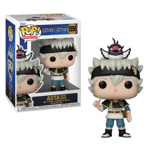 Funko Pop Black Clover - Asta con Nero #1550