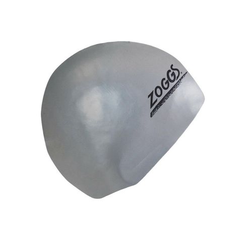 Gorro de Natación Zoggs Latex Cap Plata