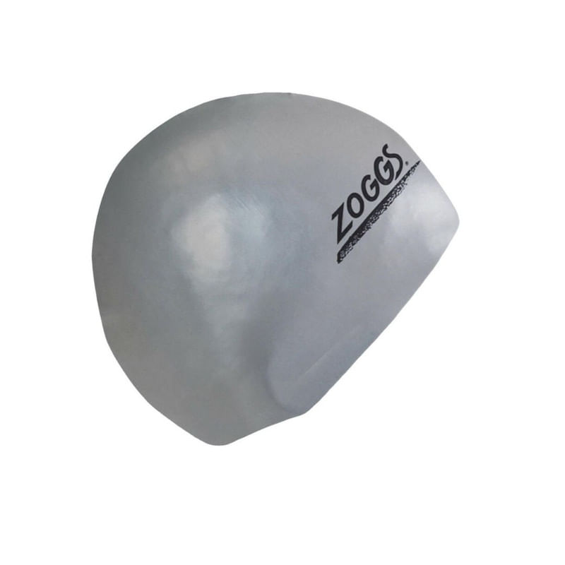 Gorro-de-Natacion-Zoggs-Latex-Cap-Plata