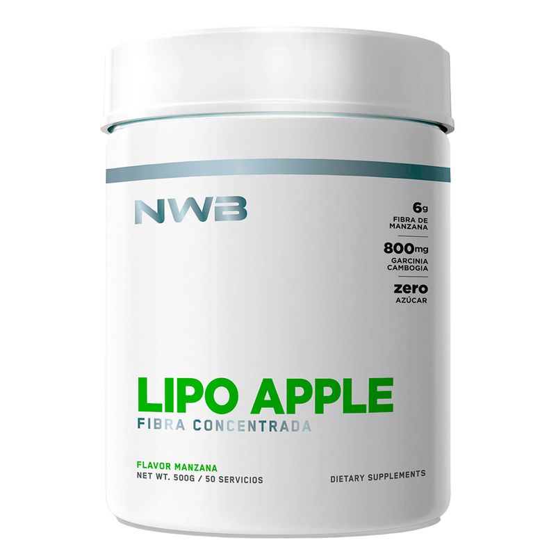 PACK-NWB-COLAGENO-HIDROLIZADO-430GR-VAINILLA---FIBRA-CONCENTRADA-LIPO-APPLE-500GR-MANZANA---SHAKER