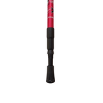 BASTON-TREKKING-ANTISHOCK-MANGO-T-O-L-C--ROSETA-VIAJE-MONTAÑAS-ROJO