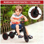 Bicicleta-Triciclo-3-en-1-plegable-para-niños-T80-Trimily-Rojo