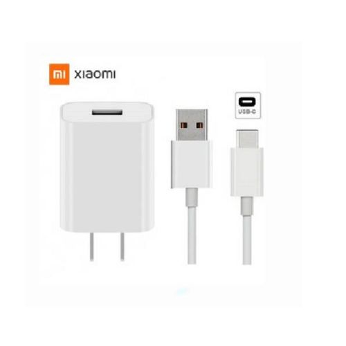 CARGADOR XIAOMI DE 18W- CON CABLE TIPO C