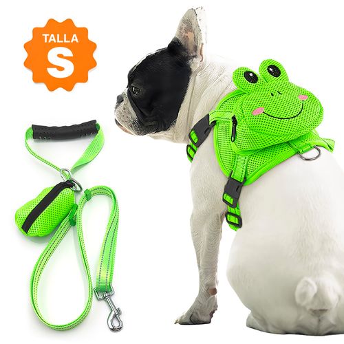 Mochila Arnés con Correa para Perros Talla S Patito R40