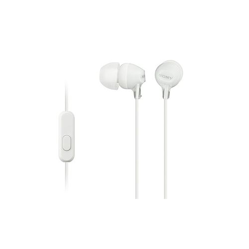 AUDÍFONOS SONY IN EAR MDR-EX15APWZUC BLANCO