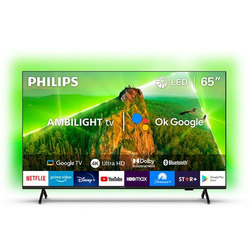 Televisor Philips 65" Ambilight  TV 4K Ultra HD Google Tv 65PUD7908