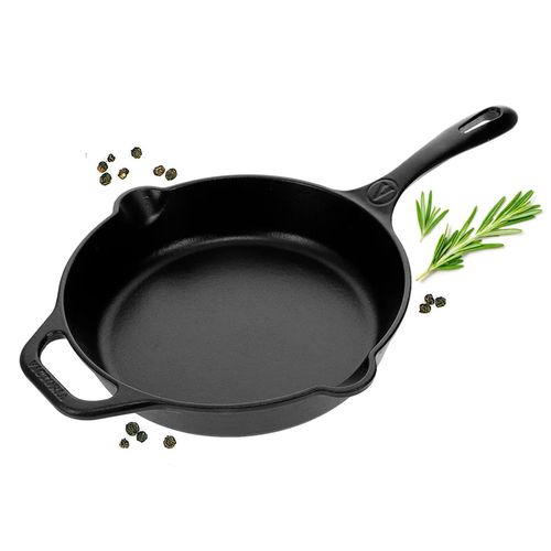 Sartén de Hierro Fundido 25cm Precurada