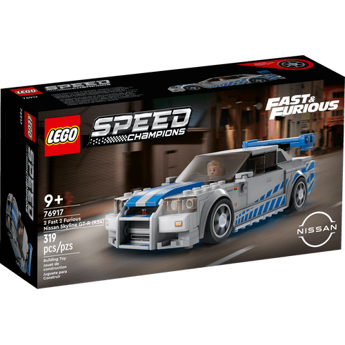 Lego 76917 Nissan Skyline Gt-R R34 De 2 Fast 2 Furious