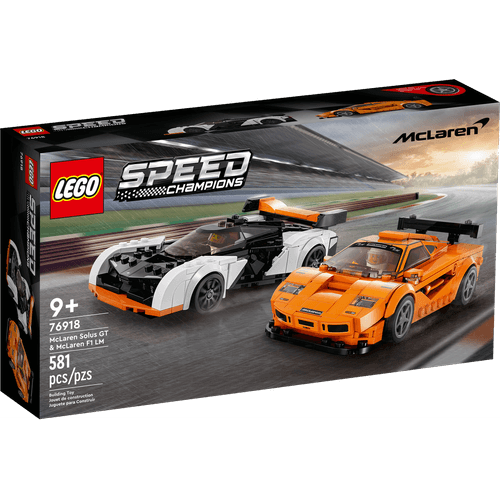 Lego 76918 Mclaren Solus Gt y Mclaren F1 LM