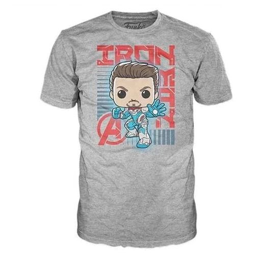 T-SHIRT POP MARVEL AVENGERS ENDGAME - IRON MAN (SMALL)