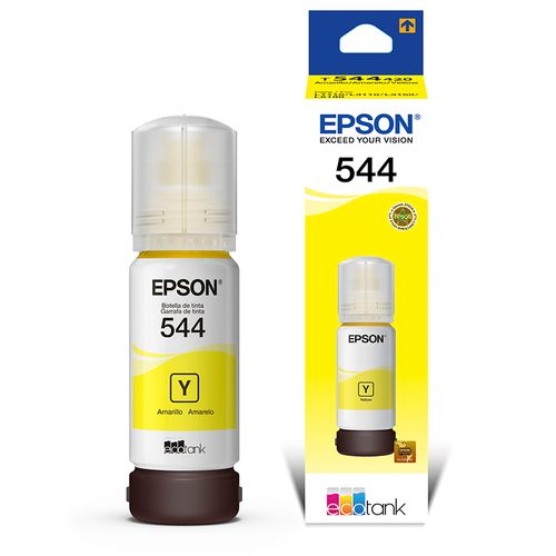 Tinta Epson T544 Amarilla Botella 544