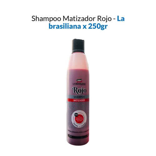 Shampoo Matizador Rojo - La Brasiliana 250gr