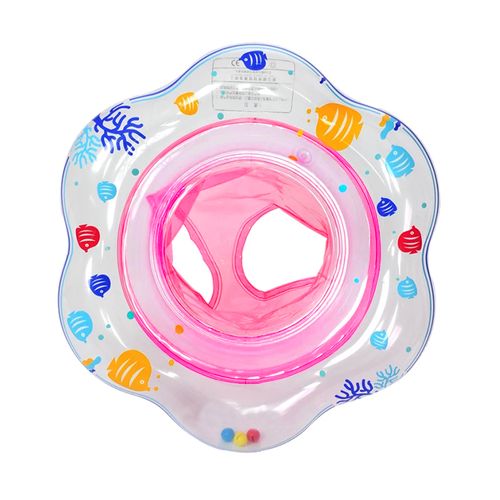 Flotador rosado pececillos de bebe para uso de piscina