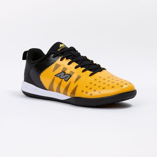 ZAPATILLAS NEW ATHLETIC FOOTBALL SLABS49 AMARILLO CON NEGRO JUVENIL