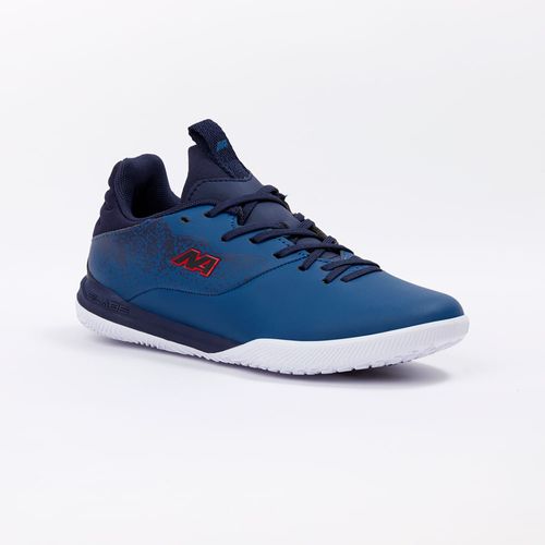 ZAPATILLAS NEW ATHLETIC FOOTBALL SLABS53 AZUL CON ROJO JUVENIL