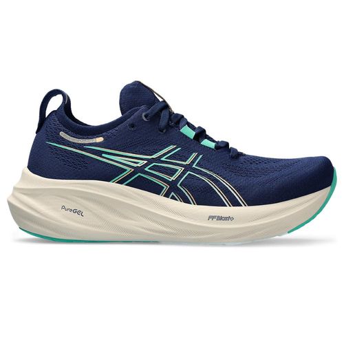 Zapatillas ASICS GEL-Nimbus 26 Blue Expanse/Aurora Green Mujer