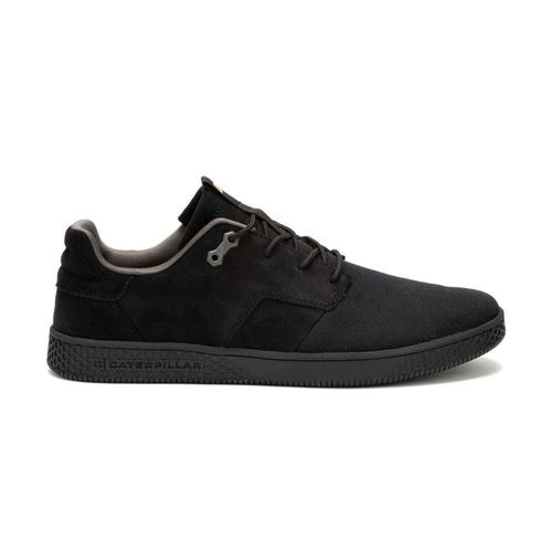 Zapatos Casuales Cat Para Hombre Pause Canvas P111408 Negro