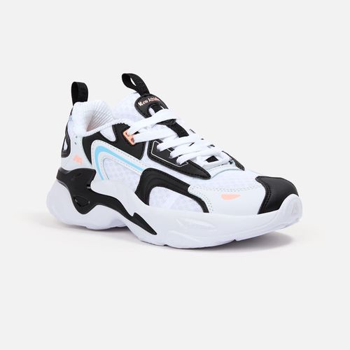 ZAPATILLAS NEW ATHLETIC LIFESTYLE FLYGOK72 BLANCO CON NEGRO PARA MUJER