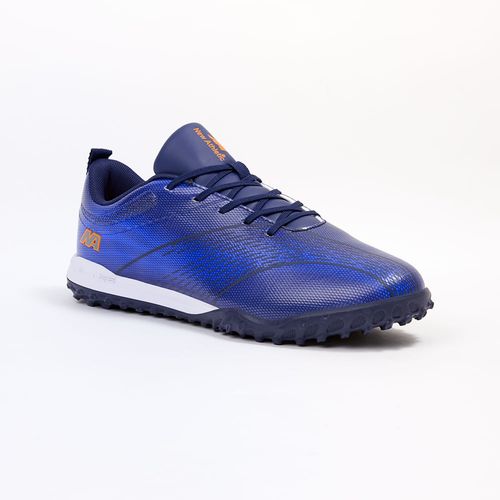 ZAPATILLAS NEW ATHLETIC FOOTBALL SLABS56 AZUL OSCURO CON BLANCO JUVENIL