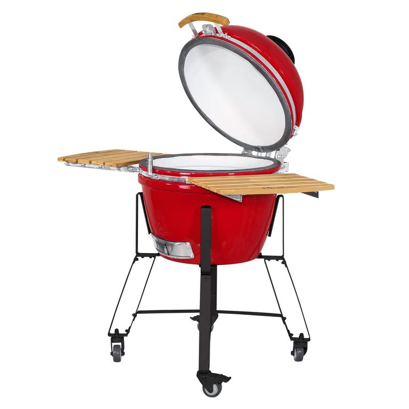 Kamado-Classic-Pro-22---Rojo-Brillante