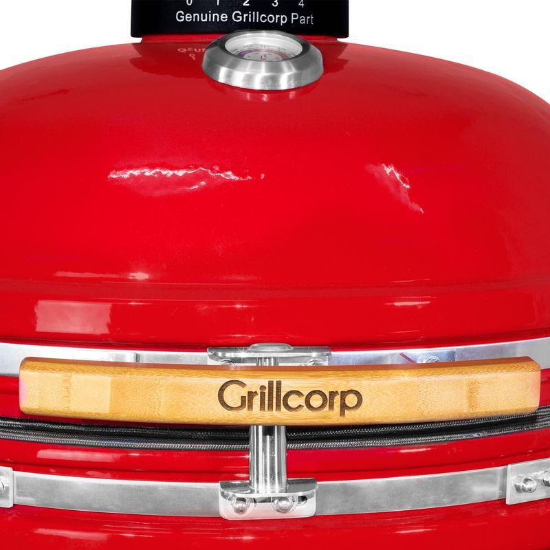 Kamado-Classic-Pro-22---Rojo-Brillante