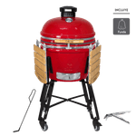 Kamado-Classic-Pro-22---Rojo-Brillante