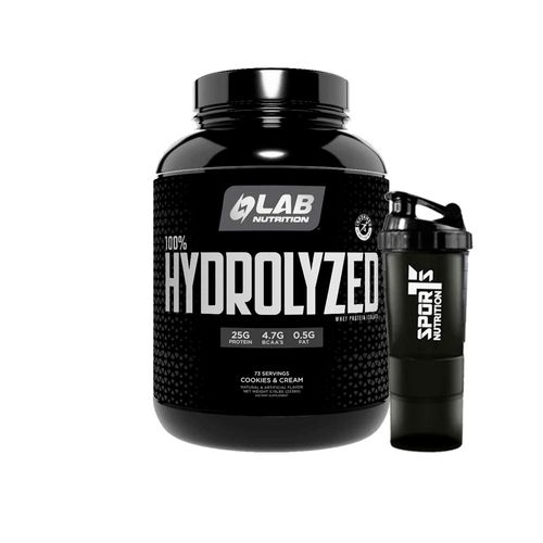 100% HYDROLYZED Cookies and Cream 5LB+ SmartShaker - copy