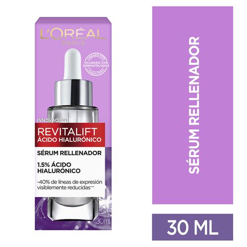 Sérum Hialurónico L'OREAL Revitalift Frasco 30ml