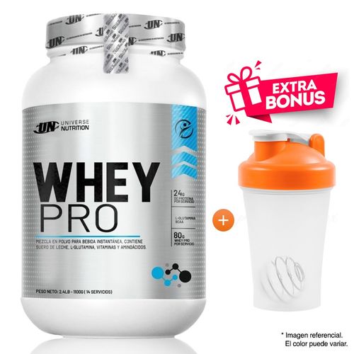 Proteína Universe Nutrition Whey Pro 1.1 kg Cookies & Cream + Shaker