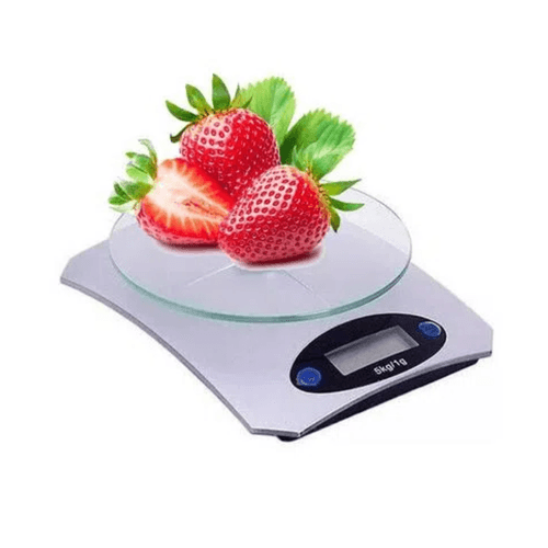 Moderna Balanza de Cocina Electrónica Plata Digital de 5kg IMPERIAL