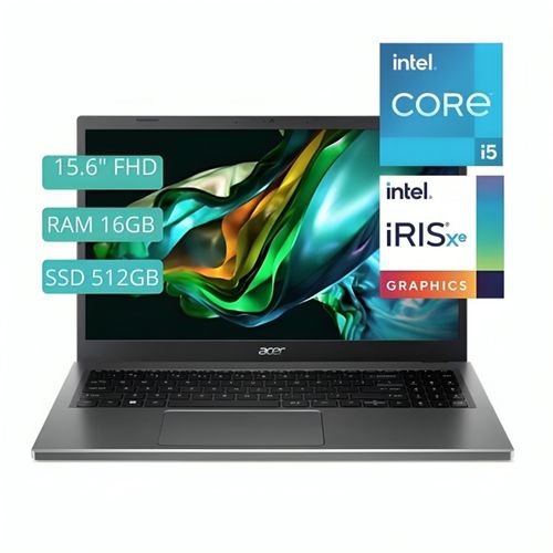 Laptop Acer Aspire 5 A515-57-56YW 15.6" Intel Core i5 512GB SSD 16GB Gris