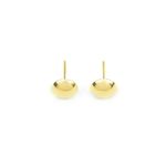 Aretes-Lenteja--Oro-18k