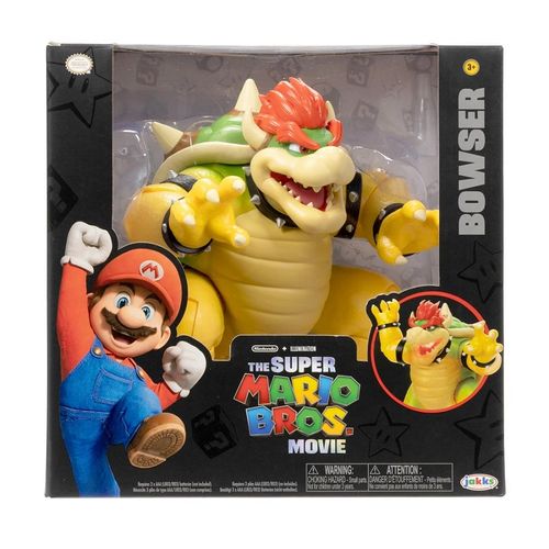 FIGURA SUPER MARIO MOVIE BOWSER CON RESPIRACION DE FUEGO