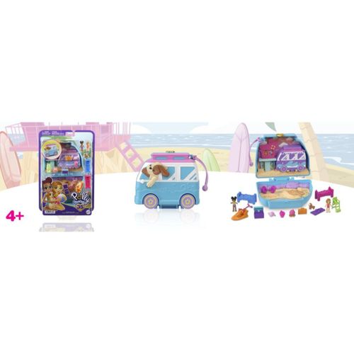 Muñeca Polly Pocket Estuche De Perrito Playero