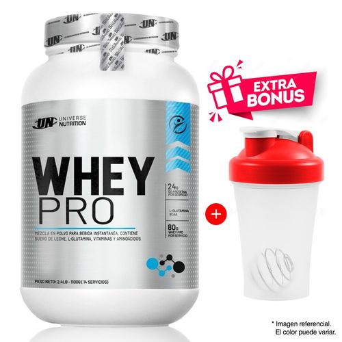 PROTEÍNA WHEY PRO 1100 GRAMOS VAINILLA UNIVERSE NUTRITION