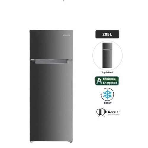 Refrigeradora BLACKLINE 205L Frost 2PN Inox - copy